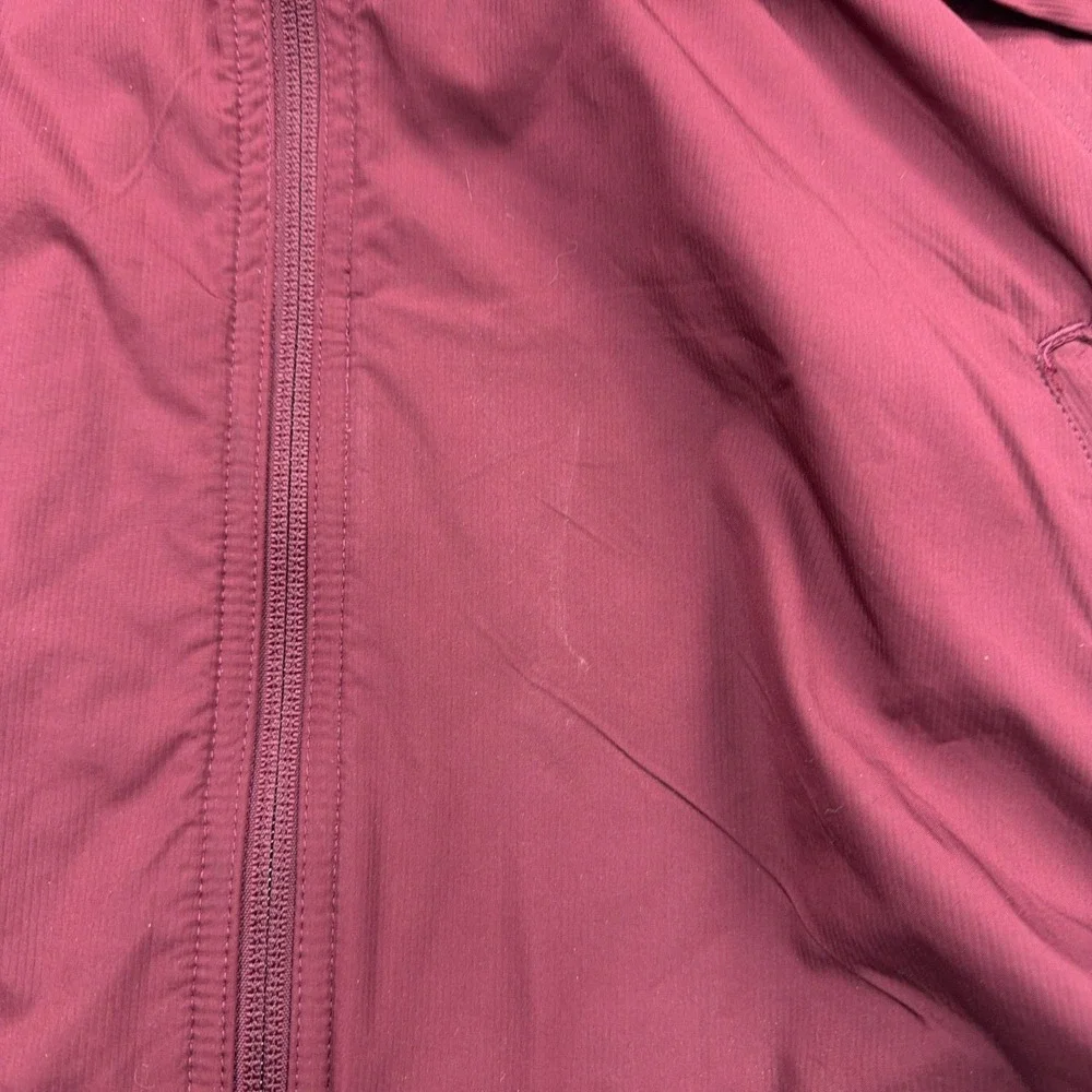 Virginia Teck Hokies Jacket Men Medium Full Zip Windbreaker Nike Fit Storn Y2K